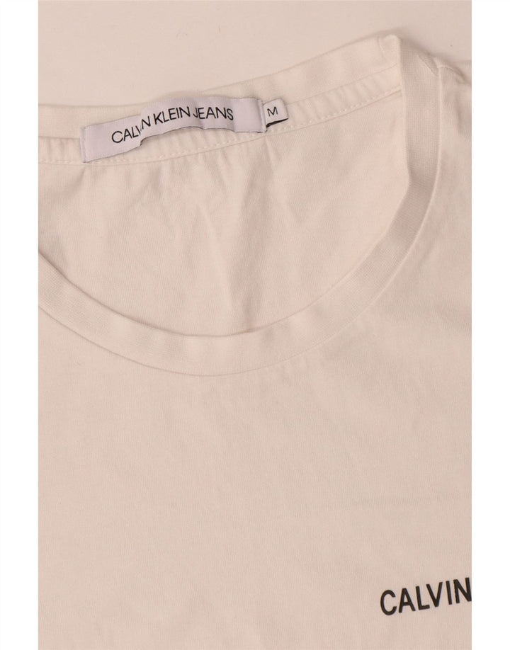 Tricou Calvin Klein Jeans pentru bărbați Top Medium White