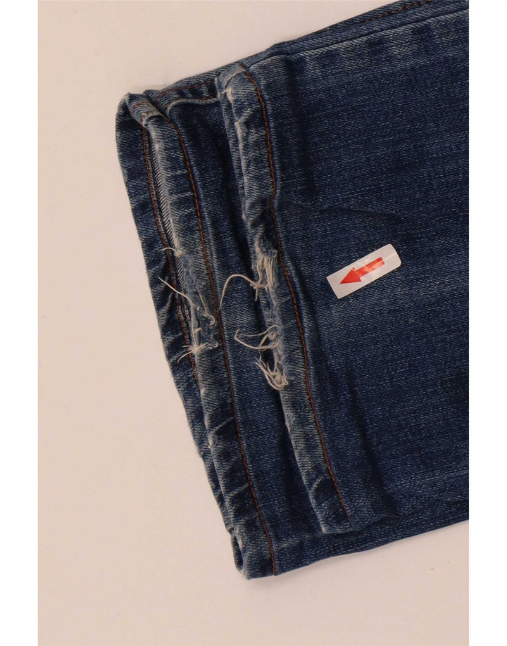 Blugi slim pentru bărbați Moschino W38 L32 Blue Cotton Classic