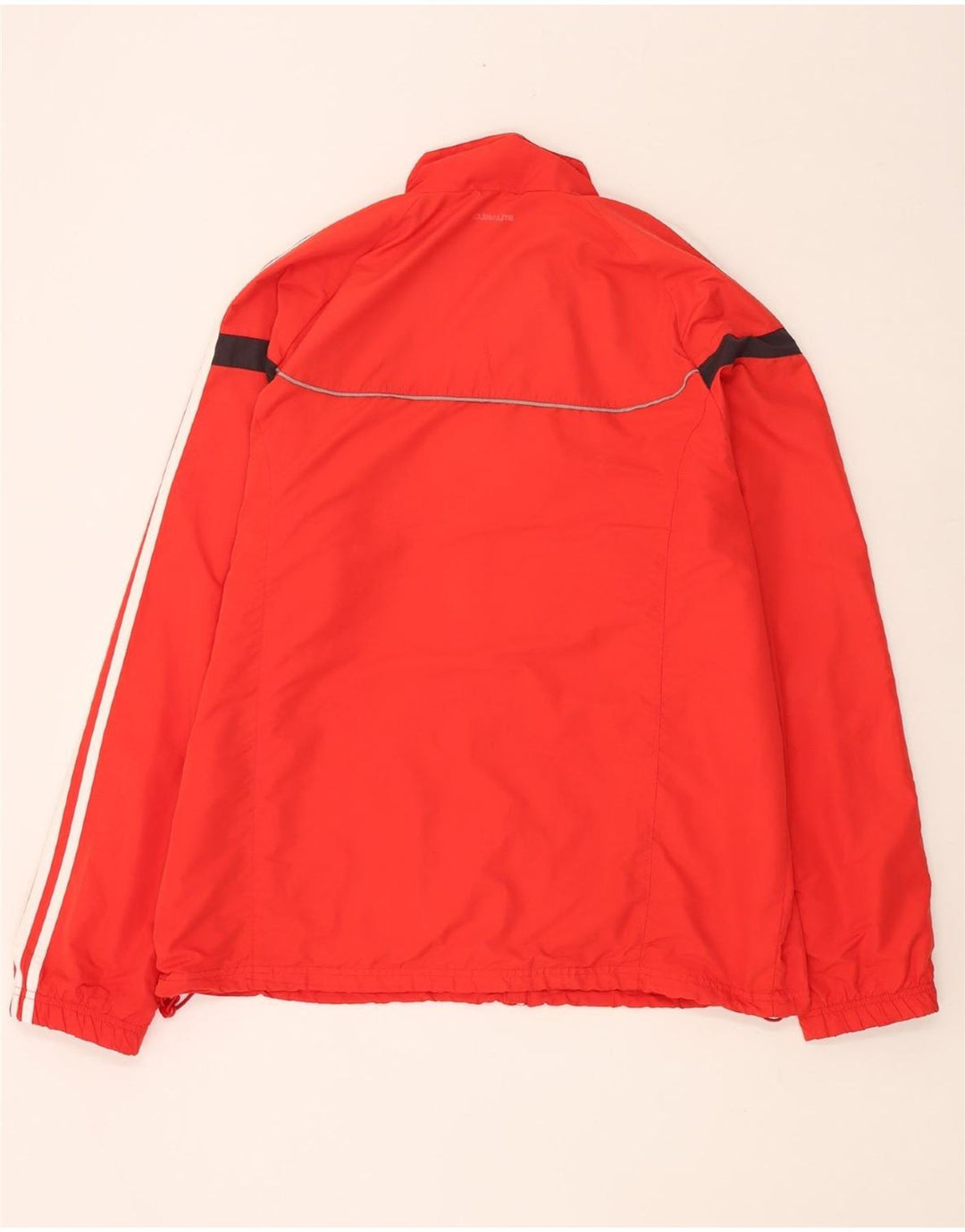 Jachetă de ploaie ADIDAS pentru bărbați UK 46/48 XL Poliester color bloc roșu