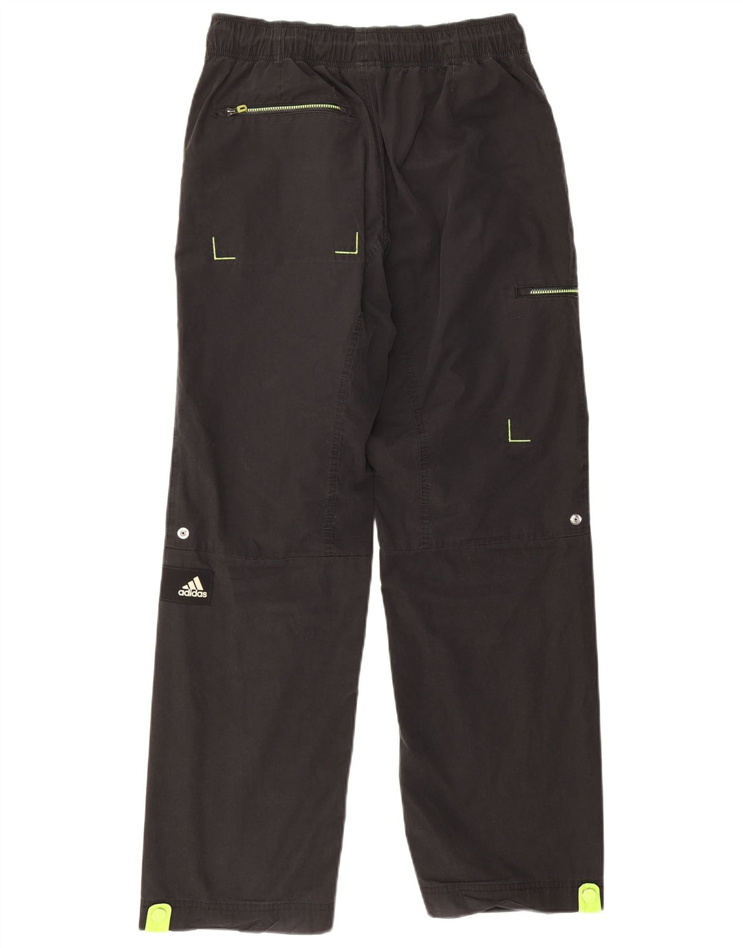 Pantaloni cargo drepti pentru bărbați Adidas Mici W28 L32 Poliester negru