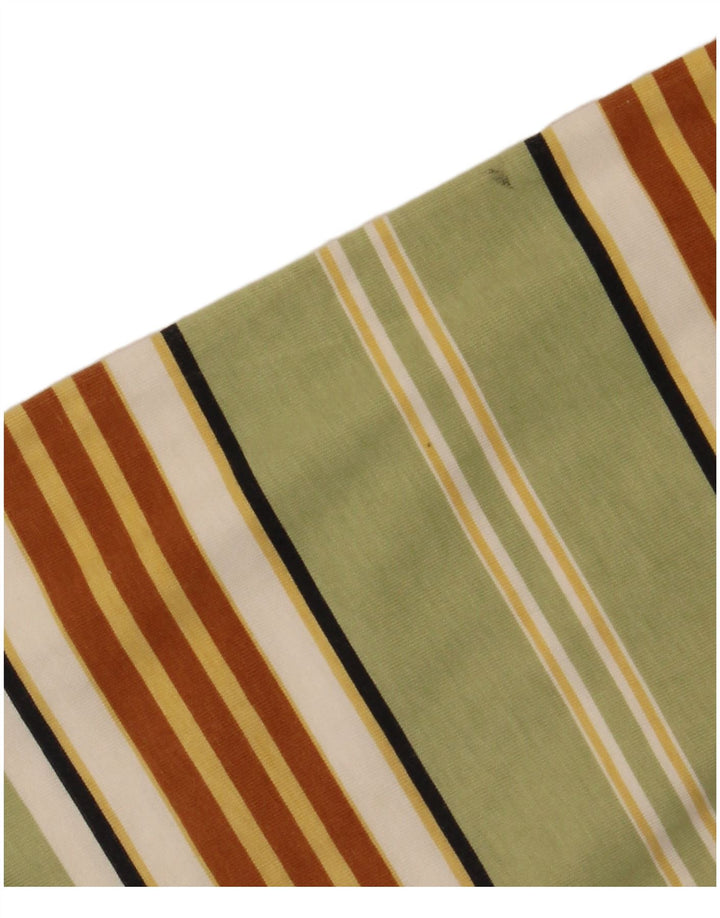 Tricou polo Rugby Marlboro Classics pentru bărbați, bumbac cu dungi verzi mari