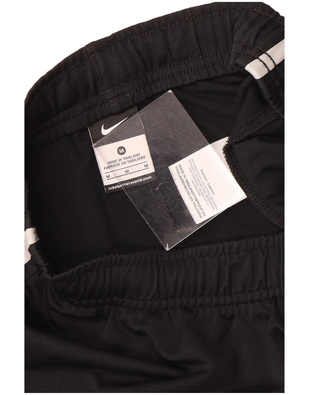 Pantaloni scurți sport Nike pentru bărbați, poliester mediu negru