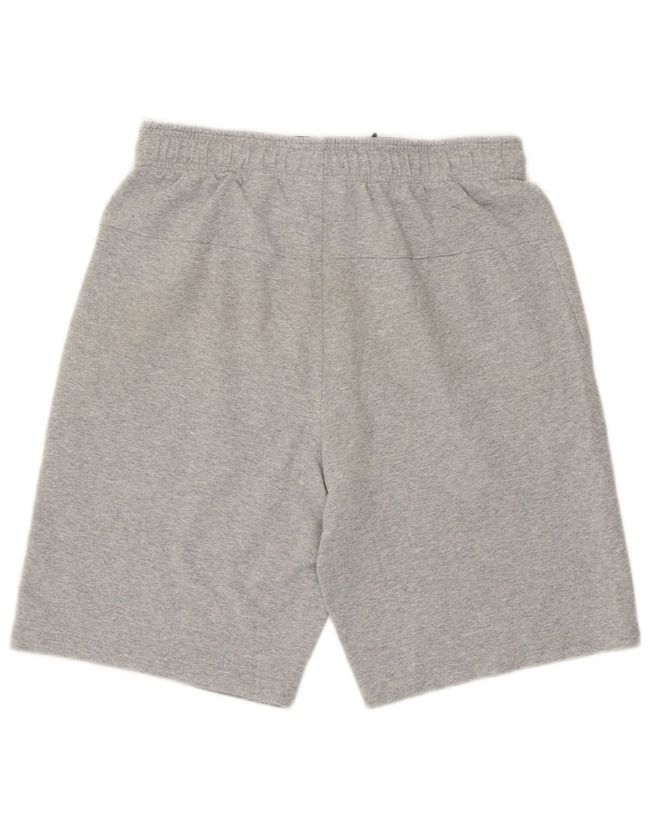 REEBOK Mens Sport Shorts Medium Grey Cotton