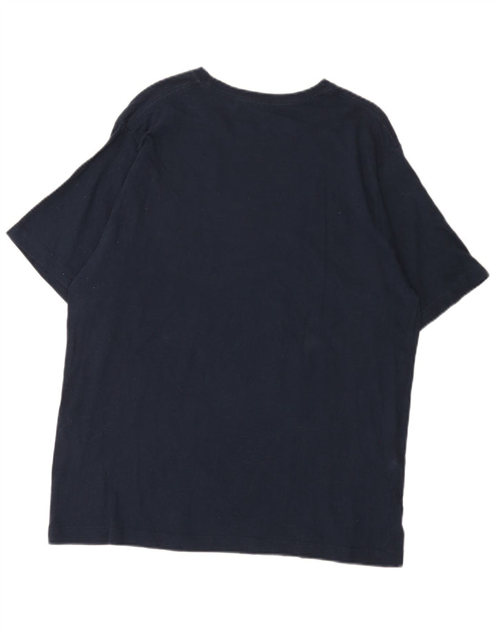 Tricou pentru bărbați Dkny Top mare din bumbac bleumarin