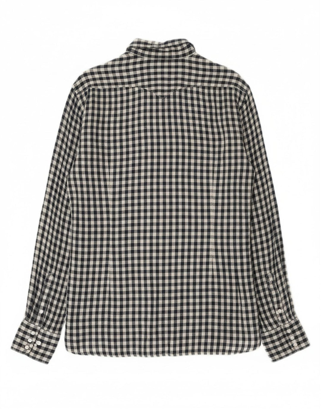 Cămașă Western pentru bărbați Stefanel, mare, albastru, bumbac vichy