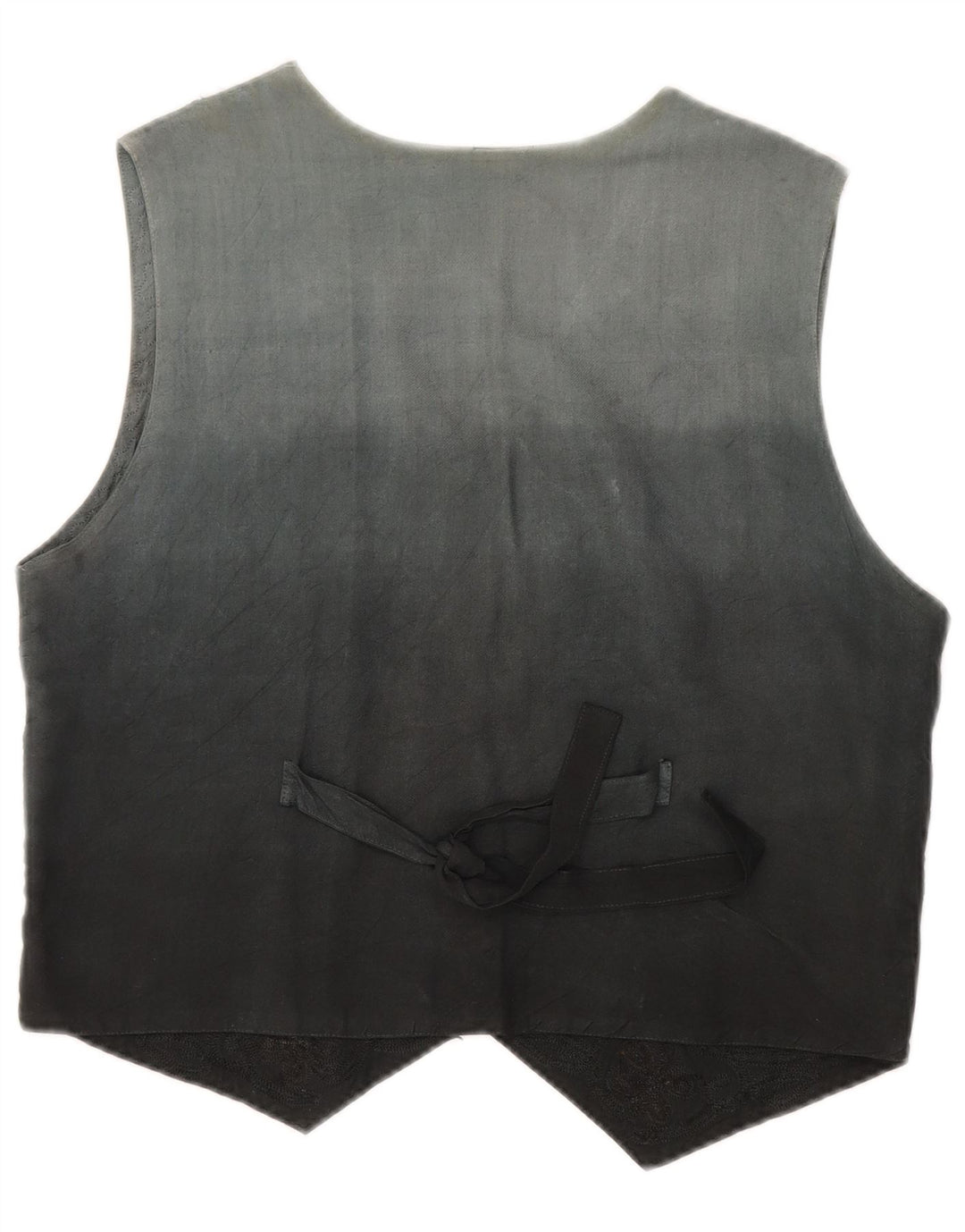 Vestă pentru femei VINTAGE UK 16 mare, neagră, florală