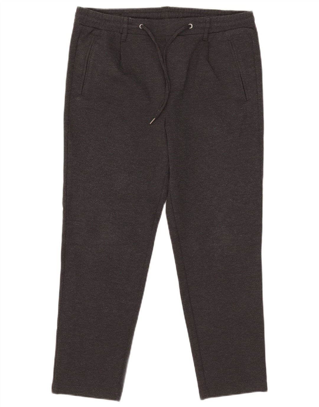 Pantaloni tăiați pentru bărbați Jack & Jones W31 L24 poliester gri