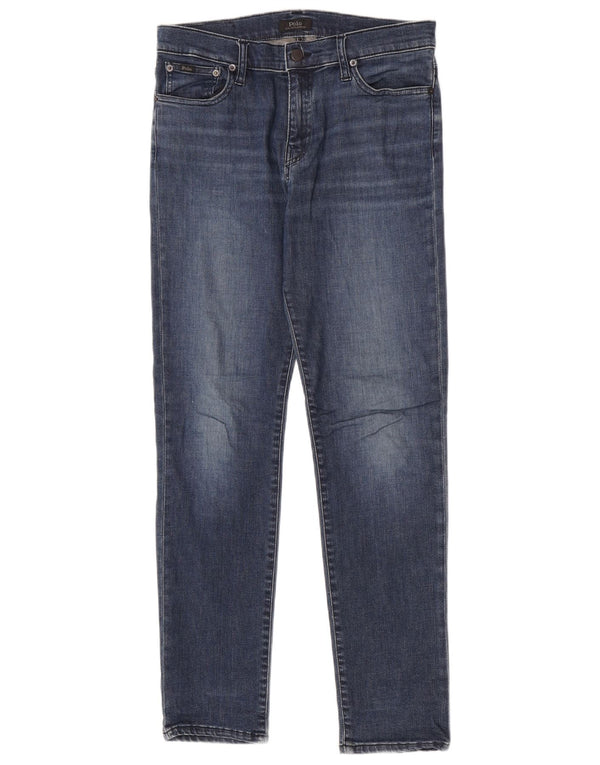 Blugi skinny The Eldridge Polo Ralph Lauren pentru băieți 15-16 ani W30 L30 albastru