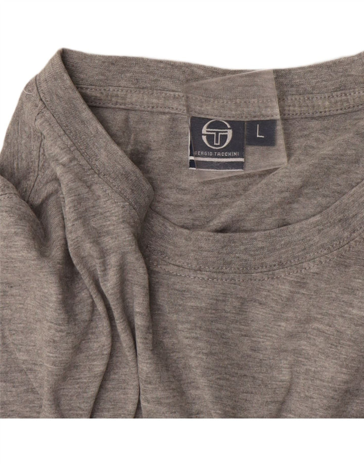 Tricou pentru bărbați Sergio Tacchini Top mare, gri pete