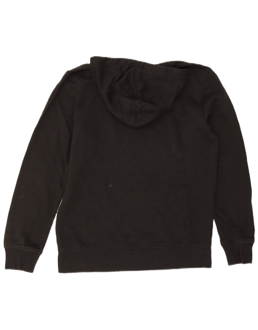 Jack & Jones Pulover cu glugă cu grafică pentru bărbați, mare, negru