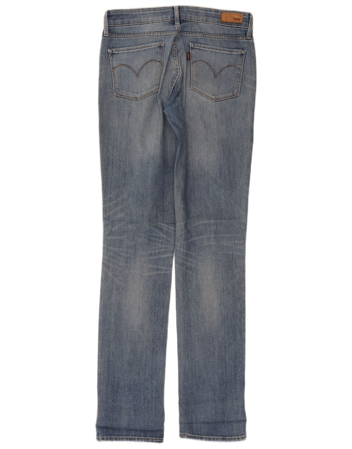 Blugi drepti pentru femei Levi's W28 L34 Bumbac albastru