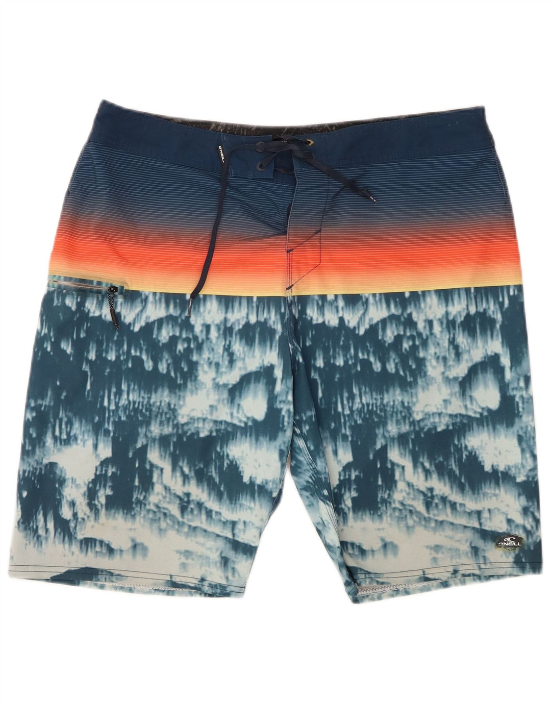 Pantaloni scurți de înot O'Neill pentru bărbați, albastru mediu, poliester color bloc
