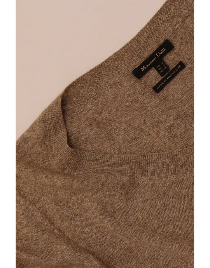 Massimo Dutti Top pentru femei cu mâneci 3/4 UK 10 mic maro