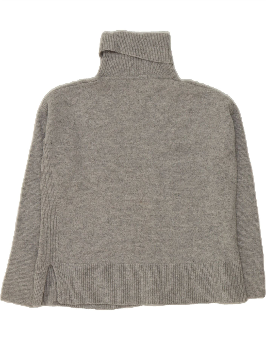 BODEN Womens Oversized Roll Neck Jumper Sweater UK 6 XS Grey Wool Vintage Boden and Second-Hand Boden from Messina Hembry 