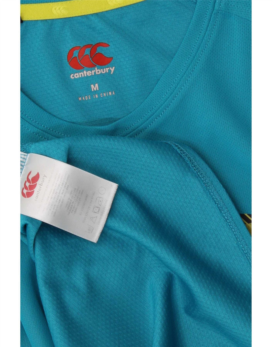Tricou grafic Canterbury pentru bărbați Top Medium Blue Poliester