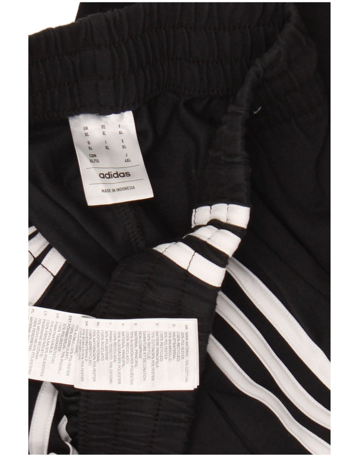 Pantaloni de trening Adidas pentru bărbați XL, bumbac negru