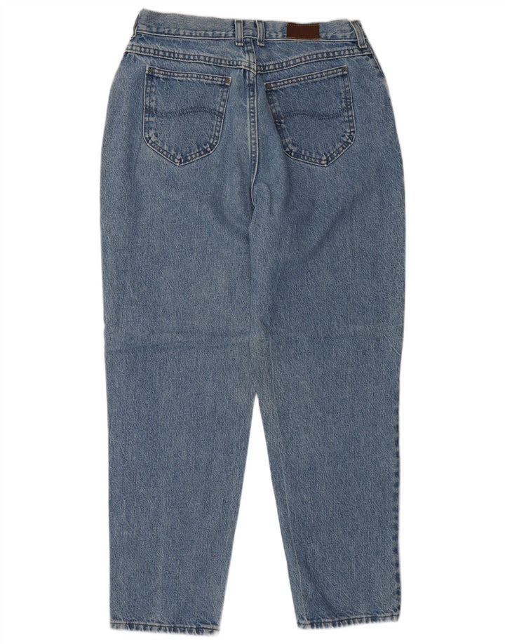 Blugi conici pentru femei Lee W30 L29 albastru