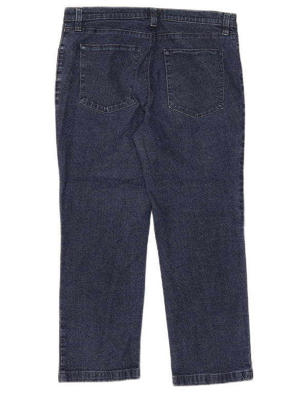 Jeans Capri Calvin Klein pentru femei W30 L21 Bumbac bleumarin