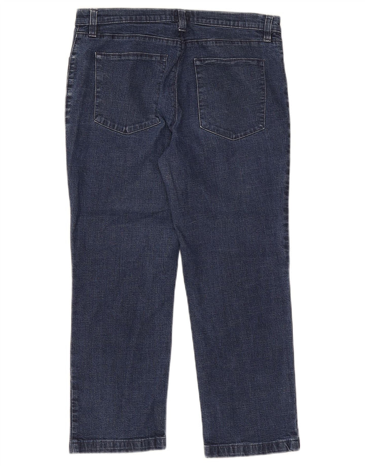 Jeans Capri Calvin Klein pentru femei W30 L21 Bumbac bleumarin