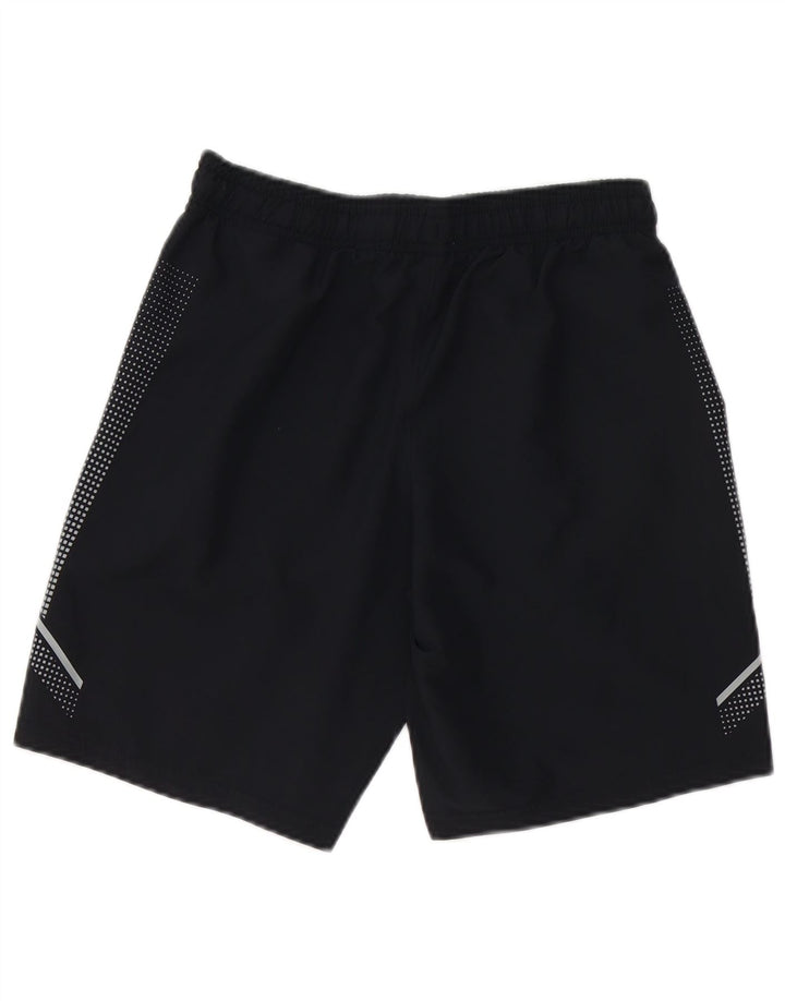 Pantaloni scurți sport Under Armour pentru băieți 11-12 ani, mari, negru, poliester