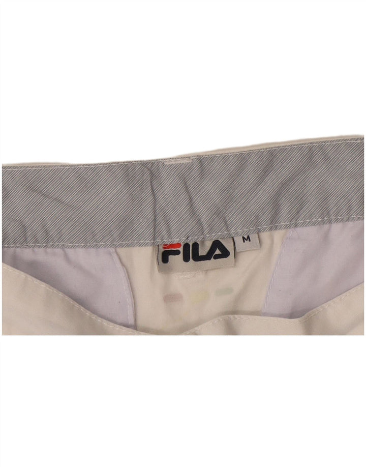 Pantaloni scurți chino pentru bărbați Fila Medium W32 Alb