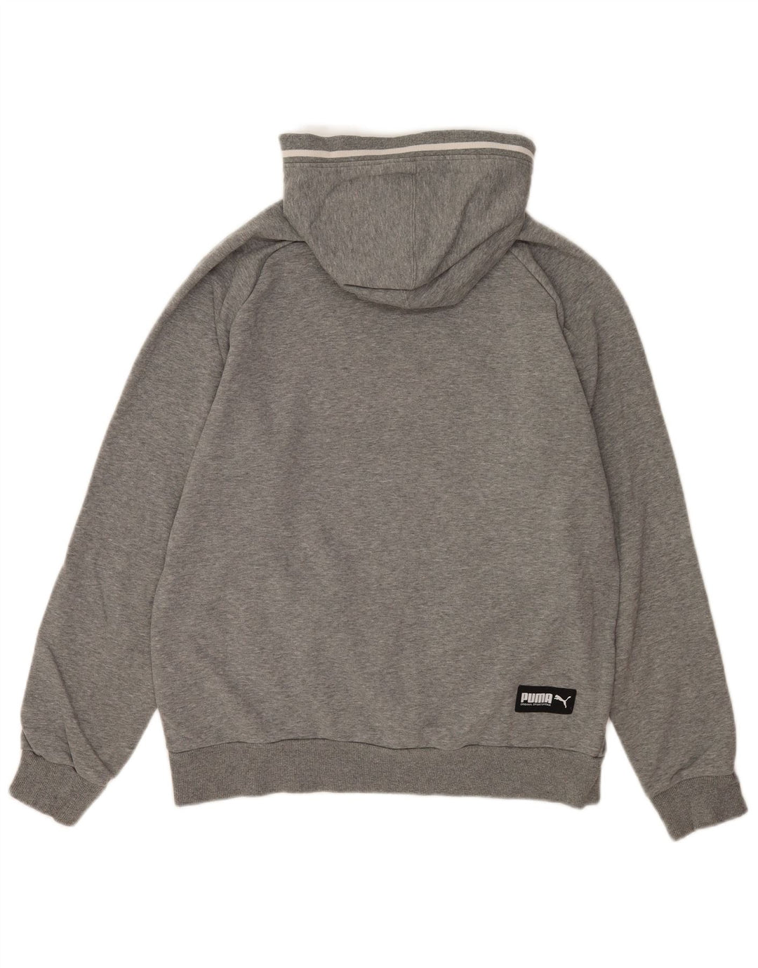 Pulover pentru bărbați Puma Graphic Hoodie, bumbac, gri mediu