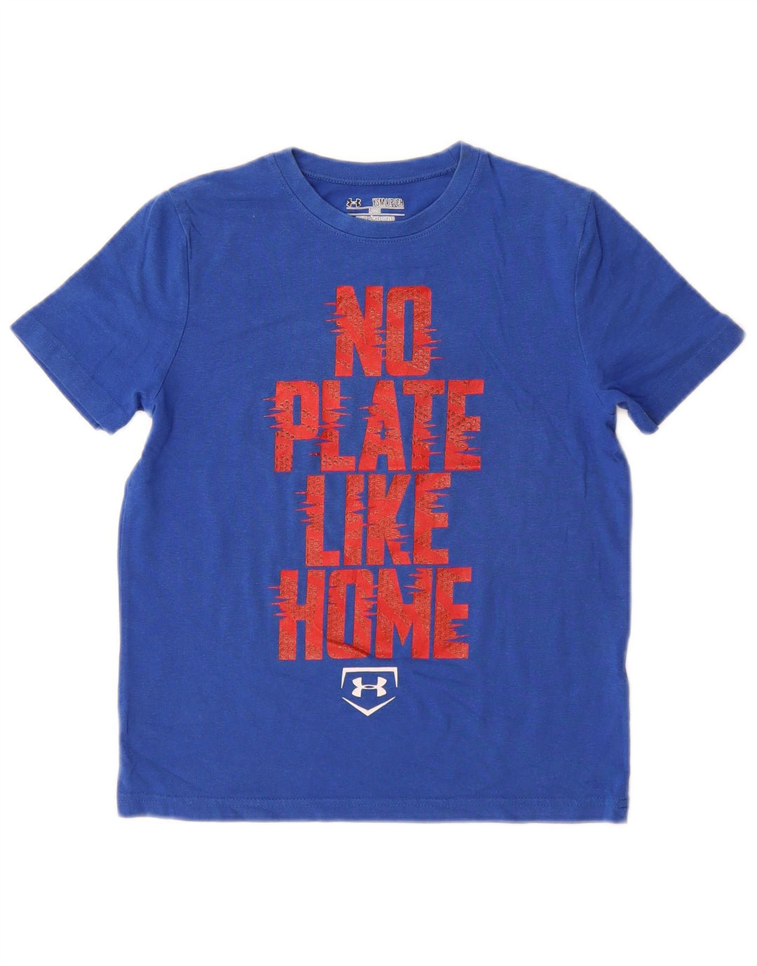 UNDER ARMOUR Băieți Heat Gear Tricou grafic Top 7-8 Ani Mic Albastru