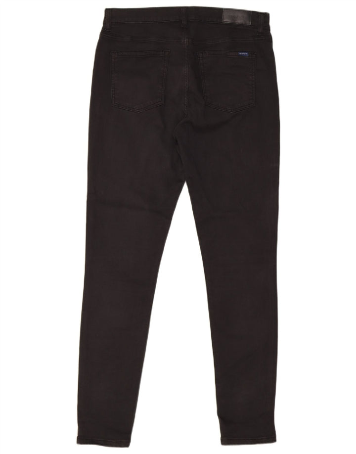 Blugi skinny pentru femei Gant Medium W30 L29 Negri