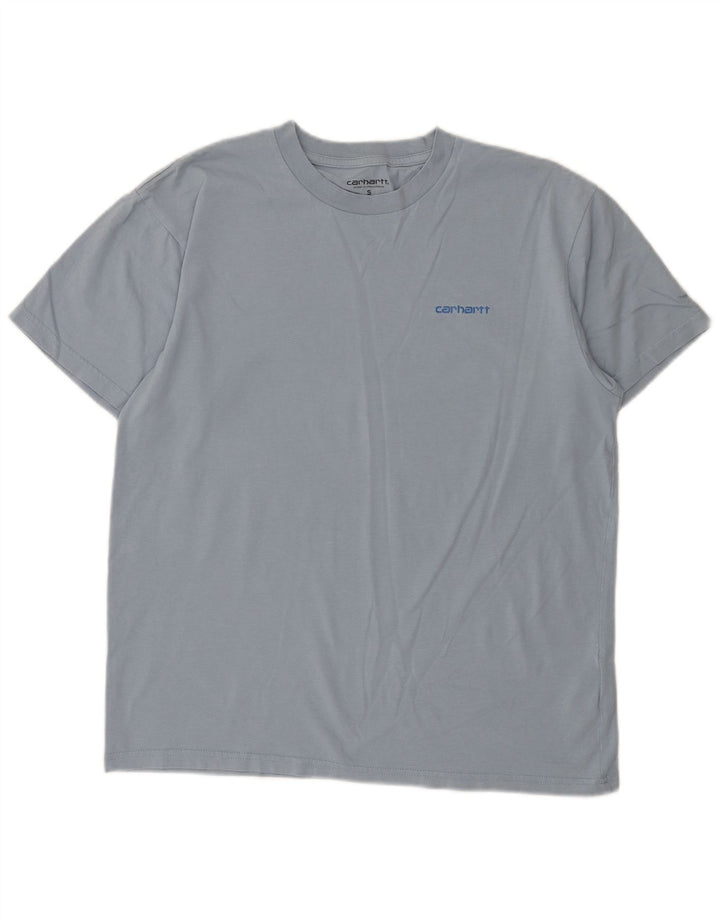 Tricou pentru bărbați Carhartt Top mic, albastru, bumbac