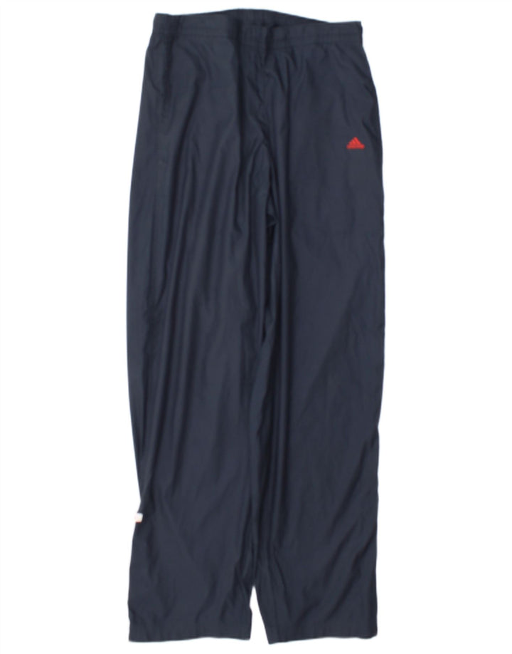 Pantaloni de trening Adidas pentru bărbați, poliester mediu albastru bleumarin