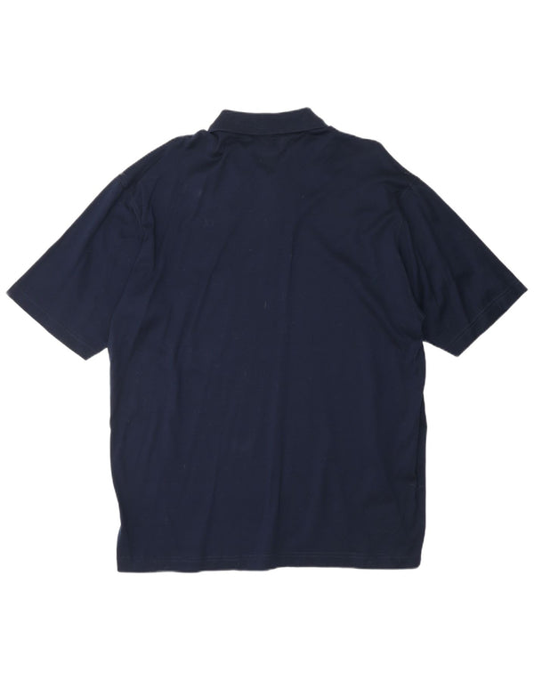 Tricou polo pentru bărbați SEA & SKY, mare, bleumarin, bumbac