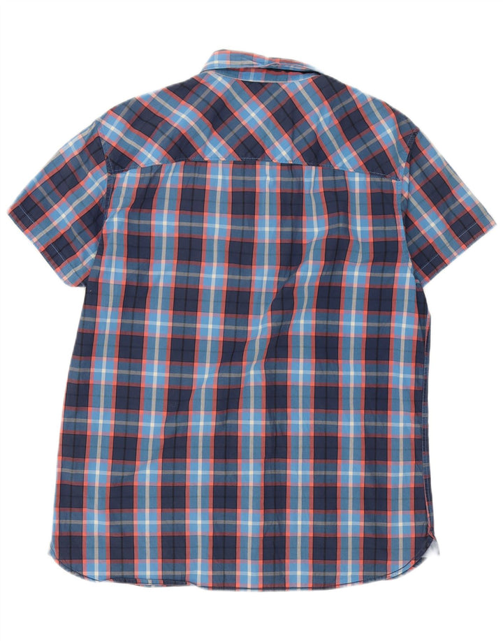 Cămașă cu mânecă scurtă pentru bărbați Jack & Jones, XL, albastru bleumarin