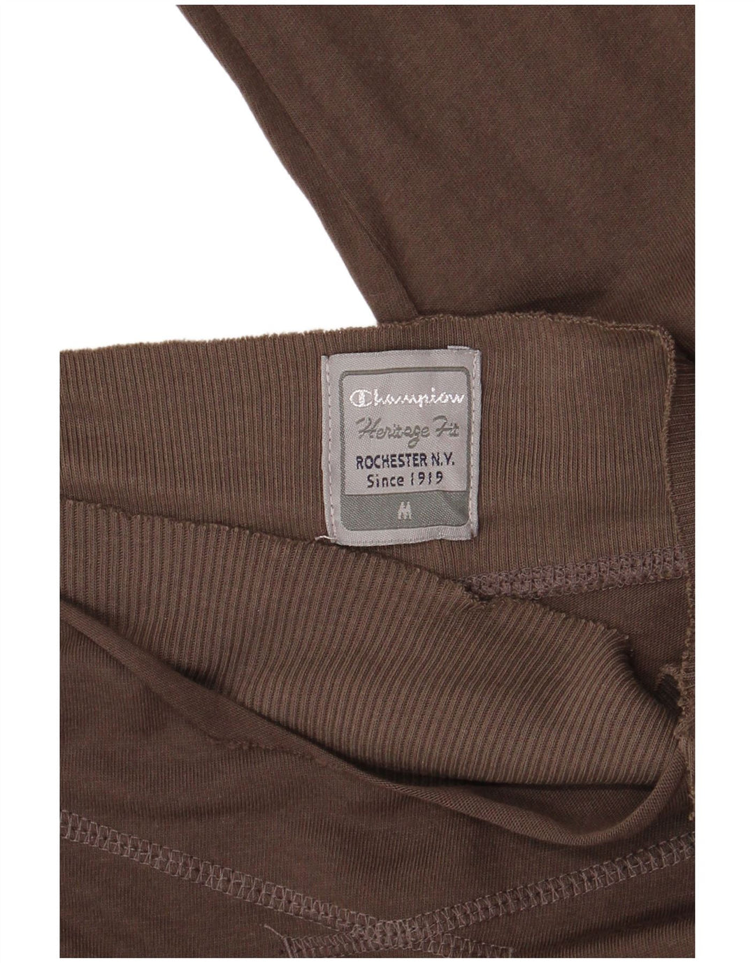 CHAMPION pentru femei Heritage Fit Top cu mânecă lungă UK 12 Maro Mediu