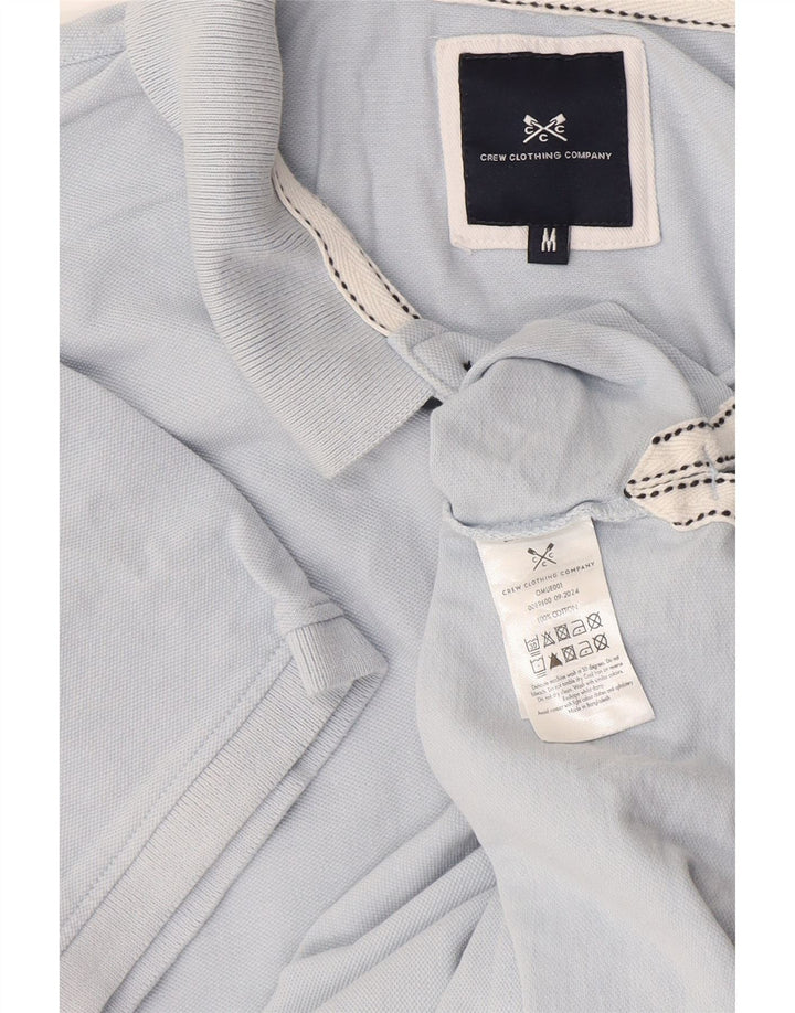 Crew Clothing Tricou polo pentru bărbați, bumbac albastru mediu