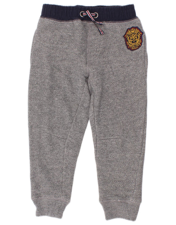 Joules Băieți Pantaloni de trening Pantaloni de jogging 2-3 ani Bumbac color bloc gri