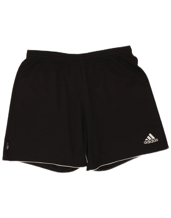 Pantaloni scurți sport Climalite ADIDAS pentru bărbați, poliester mediu negru