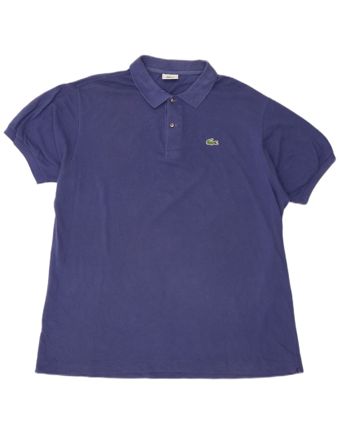 Tricou polo pentru bărbați Lacoste Mărimea 7 2XL Bumbac albastru