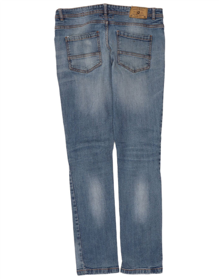 DACK'S Blugi subțiri pentru bărbați IT 50 Large W34 L31 Blue Bumbac
