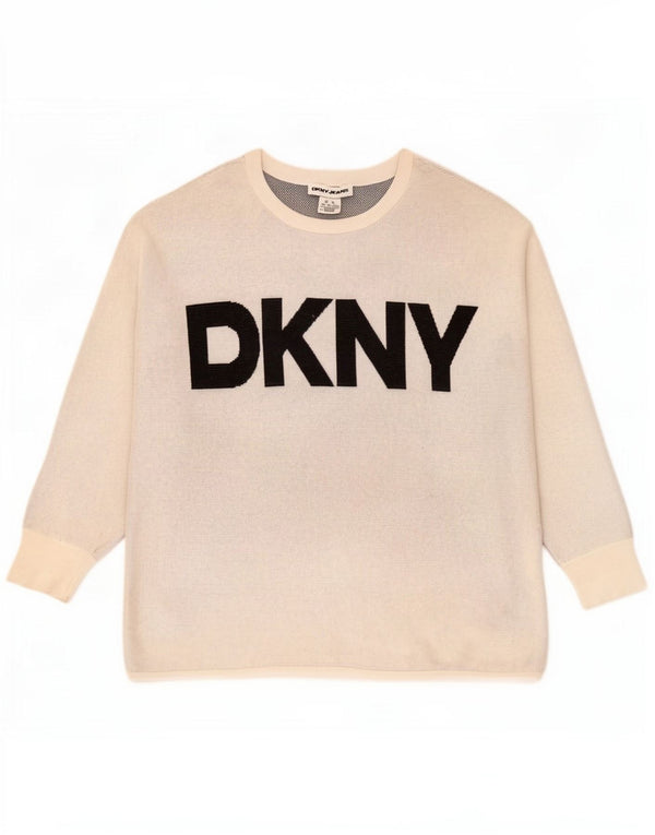 Hanorac grafic pentru bărbați Dkny Jumper XL bumbac gri