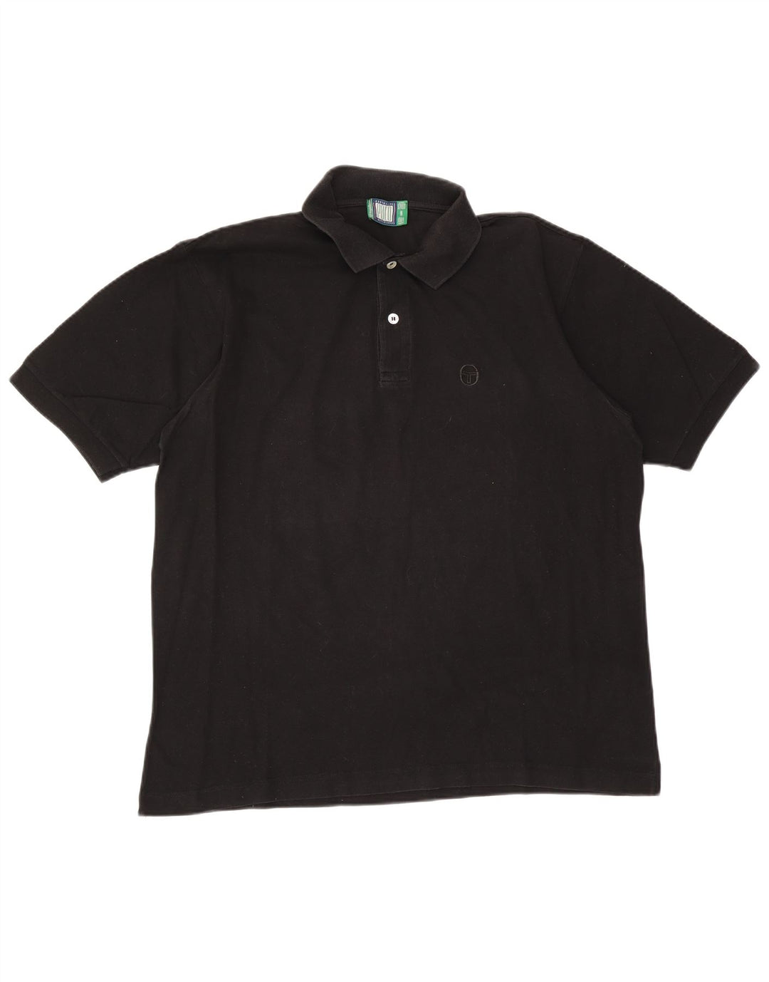 Tricou polo pentru bărbați Sergio Tacchini XL negru