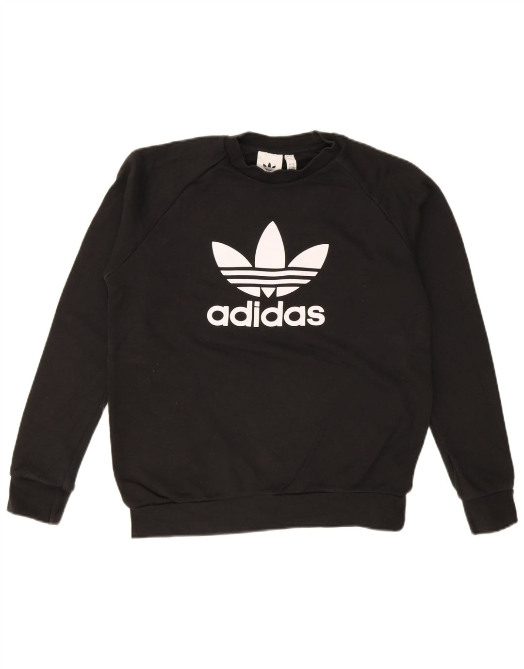 Hanorac grafic pentru bărbați Adidas Jumper mic, negru, bumbac