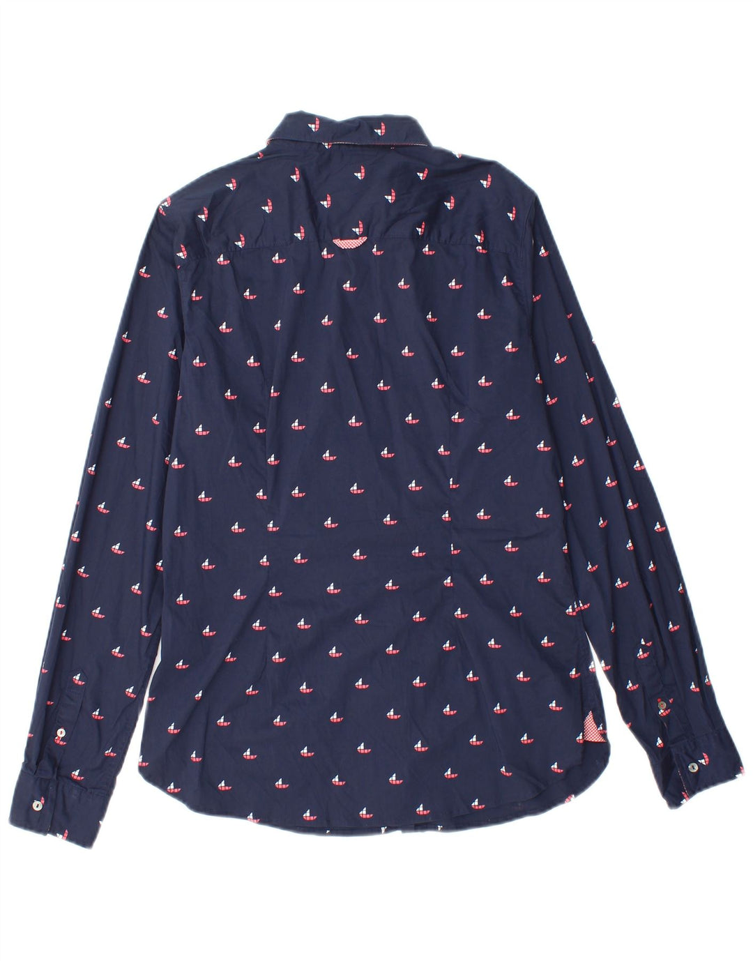 Cămașă pentru femei Tommy Hilfiger US 8 Medium Bleumarin Geometric Bumbac