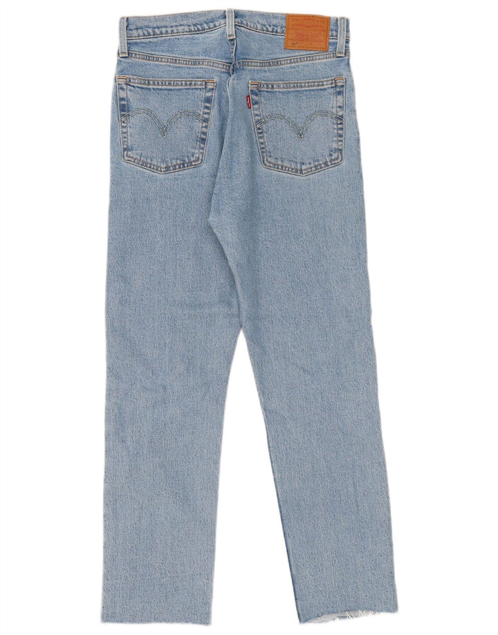 Blugi drepti 501 pentru femei Levi's W27 L28 Bumbac albastru