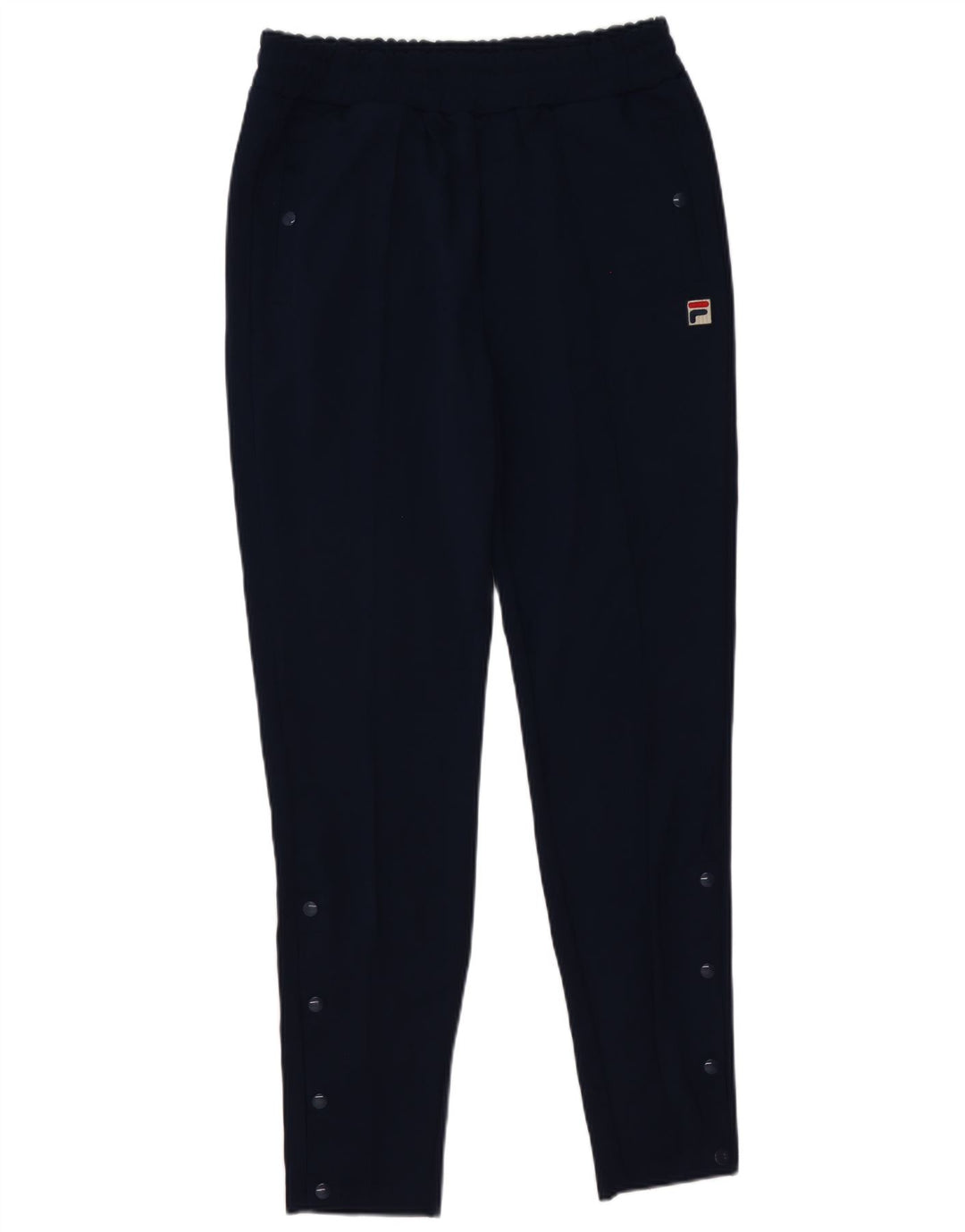 Pantaloni de trening Fila pentru bărbați, poliester mediu bleumarin