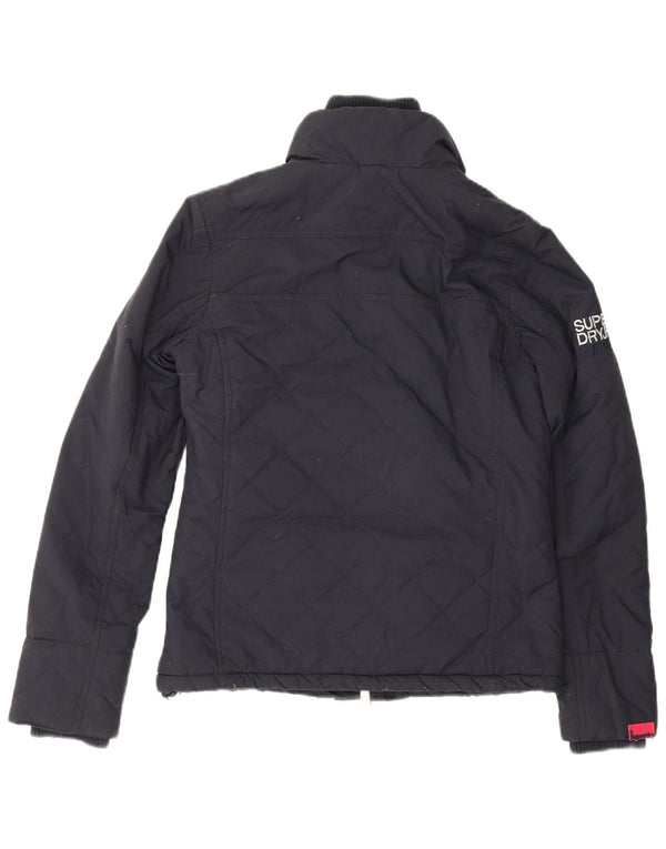 Superdry Windcheater Sherpa Windbreaker Jacket pentru femei UK 6 XS bleumarin