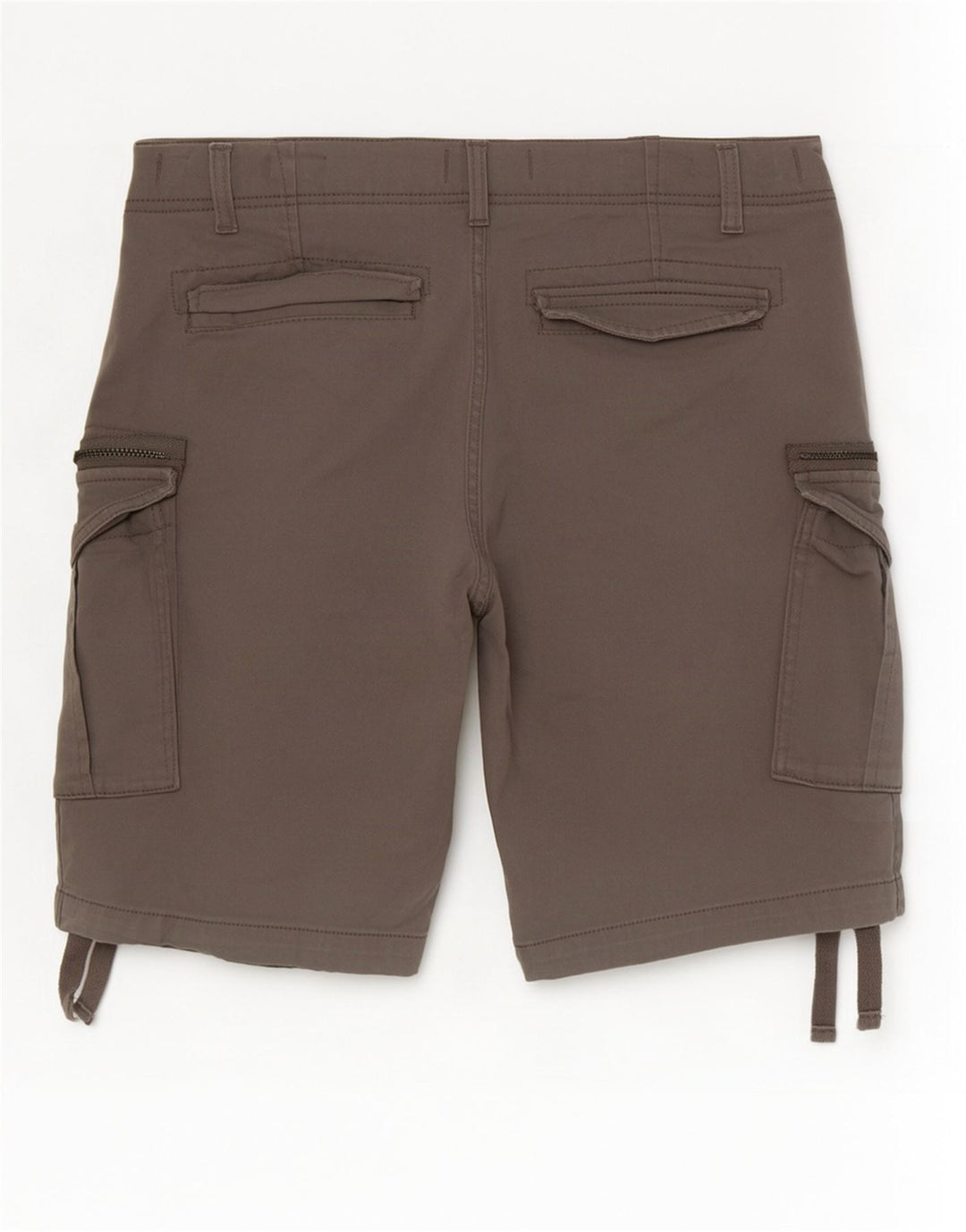 Pantaloni scurti cargo Jack & Jones Comfort Fit pentru bărbați, mici W29, bumbac gri