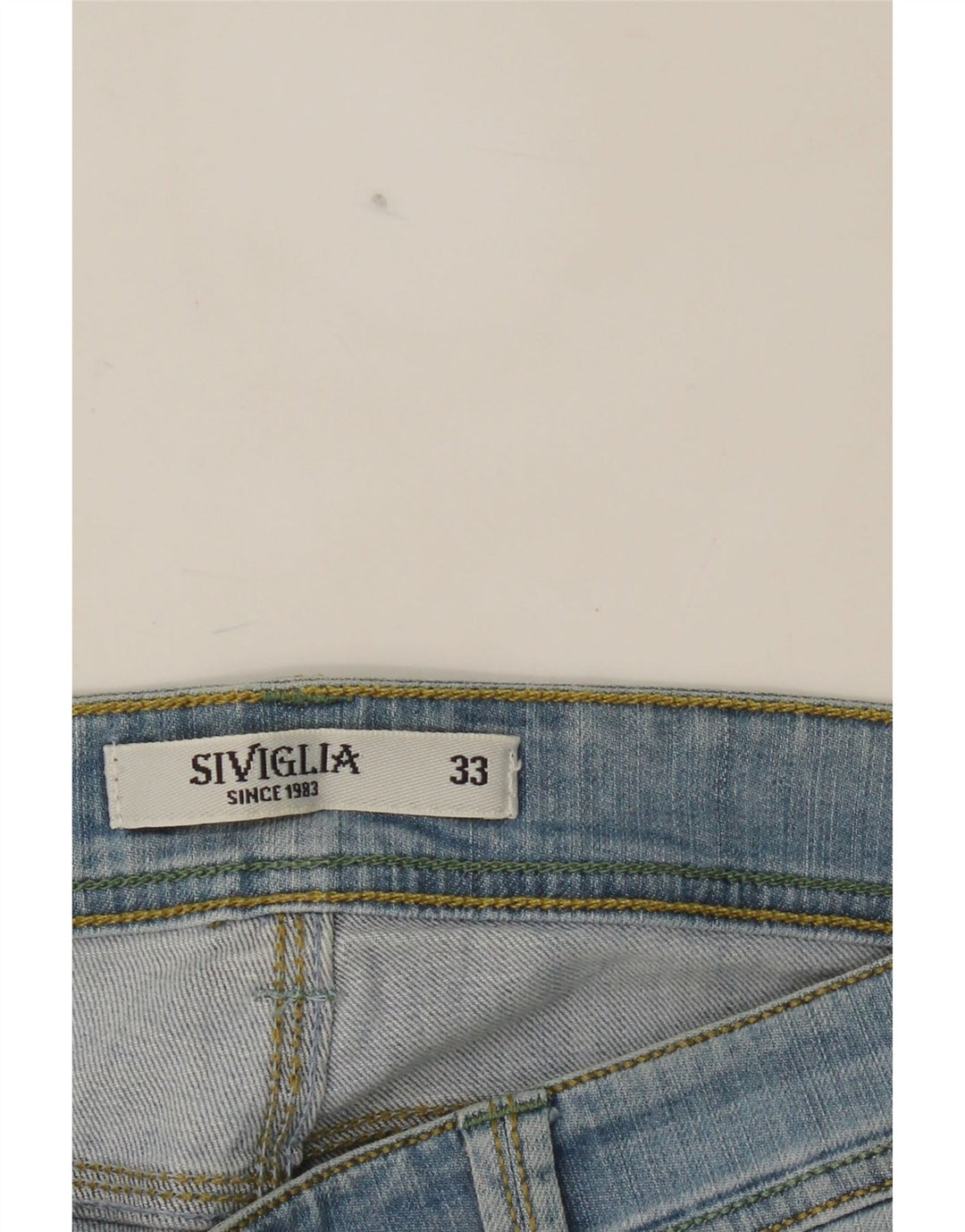SIVIGLIA Mens Straight Jeans W33 L31 Blue Vintage SIVIGLIA and Second-Hand SIVIGLIA from Messina Hembry 