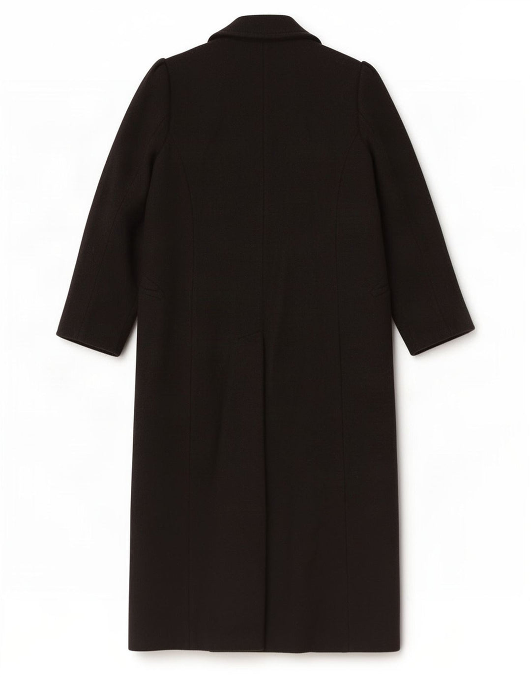 Marks & Spencer Palton dublu pentru femei Per Una UK 12 Medium Black