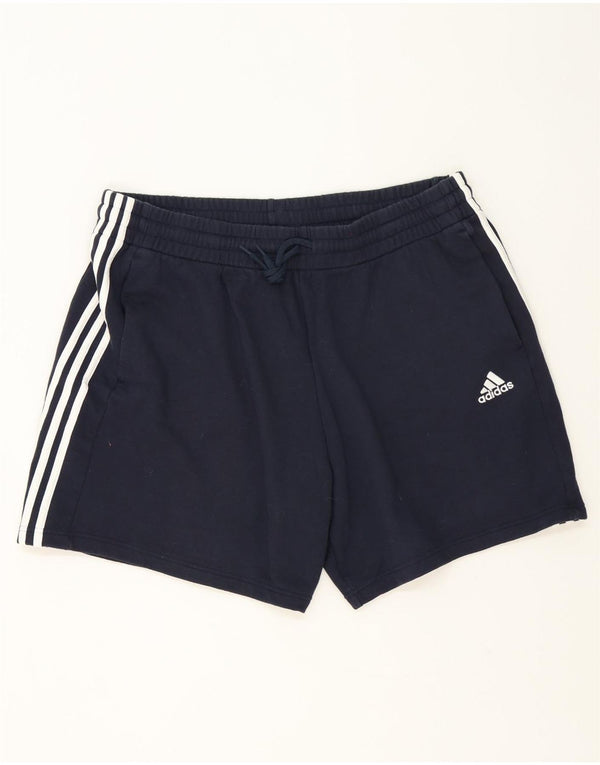 Pantaloni scurți sport pentru bărbați Adidas 2XL, bumbac bleumarin