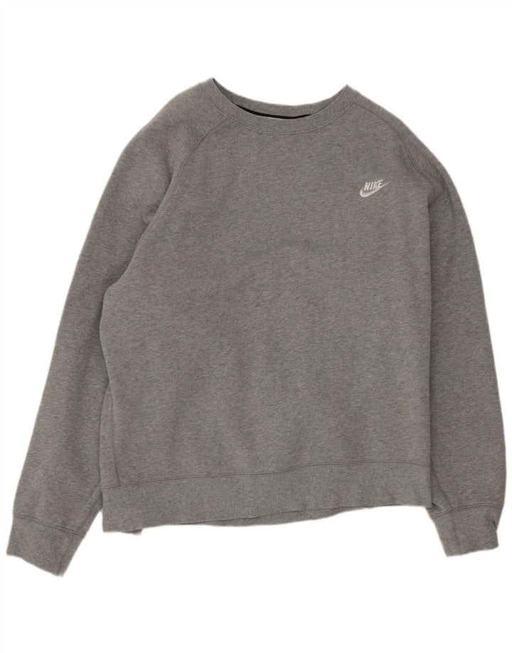Pulover Nike pentru bărbați, 2XL, bumbac gri